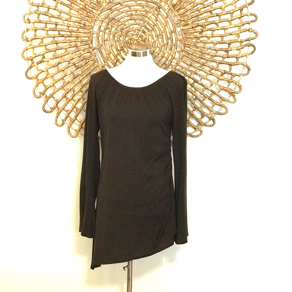Patrick Gerard Versatile Boho Asymmetrical Top - image 2